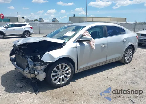 2013 Buick Lacrosse Leather Group из США, поврежденный, VIN 1G4GC5E36DF267888